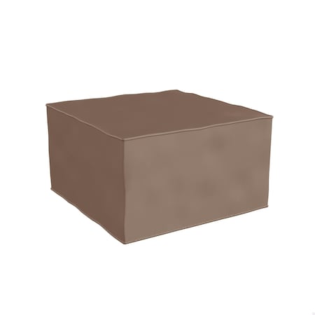 Flash Furniture Bright Beginnings Commercial Grade Modular Classroom Soft Seating, 1 Seater Chair/Ottoman, Neutral Vinyl MK-KE15679-GG